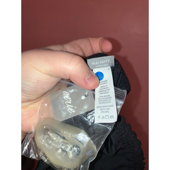 NWT Aerie Real Happy Strapless Underwire Bra Black 34DD - Picture 4 of 7